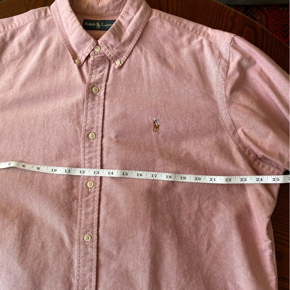 Ralph Lauren Men’s XXL Pale Pink Button-Up Shirt - 100% Cotton - Picture 7 of 9